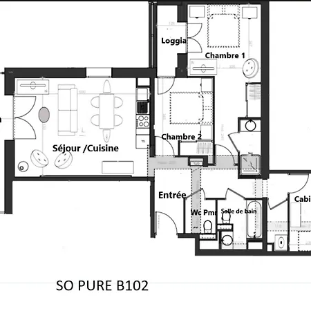 Apartamento Résidence So Pure - Superbe 3 Pieces - Confort Moderne - Proche Des Pistes Et Des Commerces Mae-1581